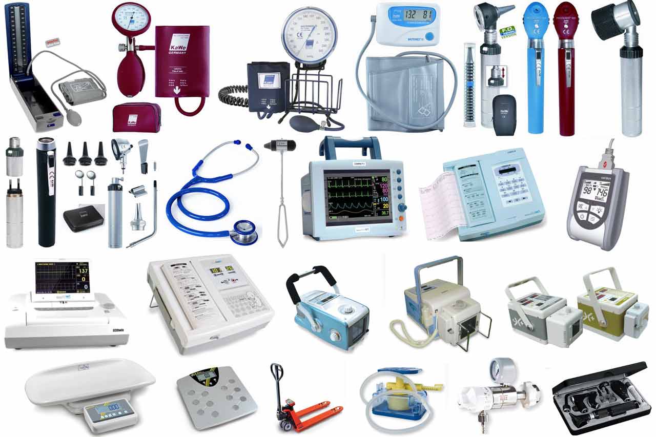 لیست تجهیزات پزشکی توزیع شده در مراکز درمانی تابعه دانشگاه